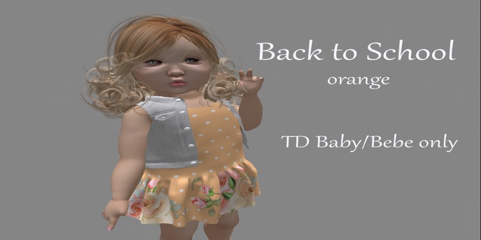 Back To School -orange