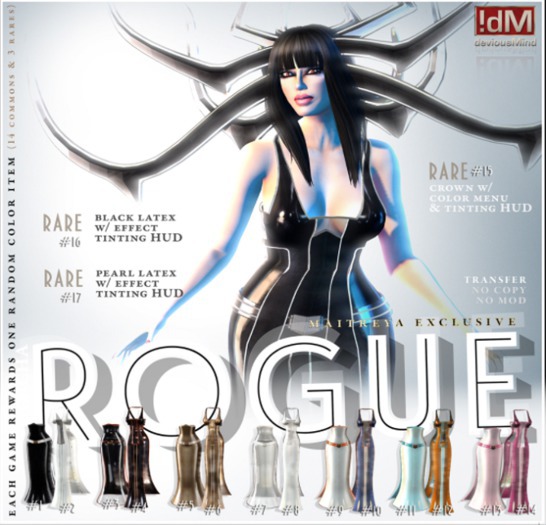 !dM Rogue **SHEER LATEX** (BOX #4)