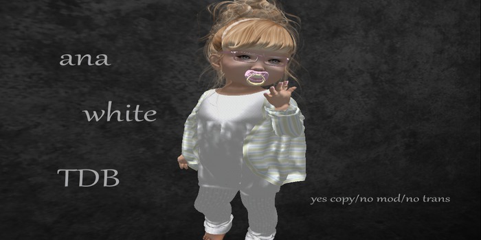 ana- white
