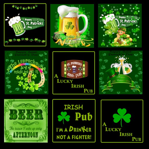 St Patrick's Animation Texture 1-boxed