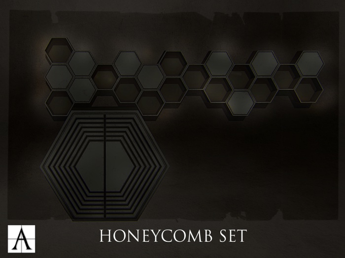 [ADD] Architect. Honeycomb Set (dark)