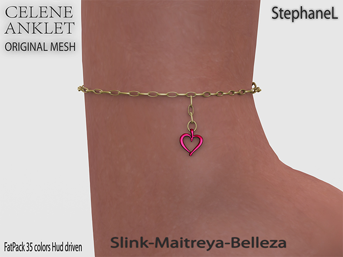 [StephaneL] CELENE ANKLET - SLINK-MAITREYA-BELLEZA