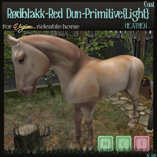 [. HEATHEN .] Elysian Rideable Skin-Rodblakk Light Primi. {REZ}