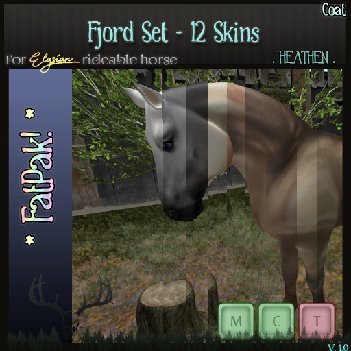 [. HEATHEN .] Elysian Rideable Skin -Fjord FatPak!- {REZ}