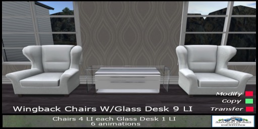 !AH! Wingback Chairs