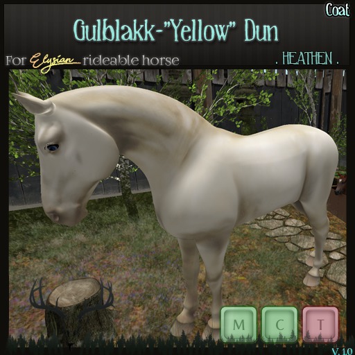 [. HEATHEN .] Elysian Rideable Skin -Gulblakk {REZ}