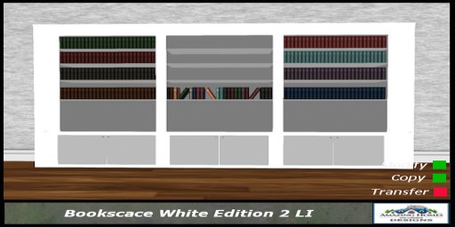 !AH! 2LI Bookcase 1.0 White
