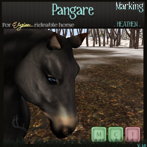 [. HEATHEN .] Elysian Rideable Marking -Pangare-{REZ}