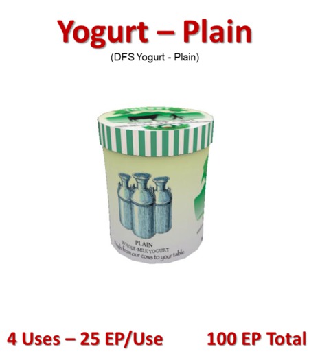 DFS Yogurt - Plain (DFS - Texture Only)