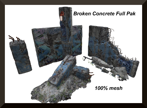 Broken Concrete Full Pak