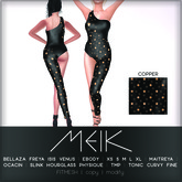 // MEIK \\ "STARS" Catsuit COPPER