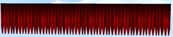 Large Tall Wall to Wall Backdrop Drapery Panel