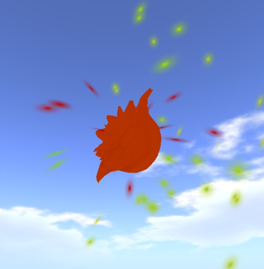 Emitter Particles Machine Different Colors