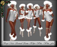 Birgit Mai's Sensual Santa Girl in White  (BOXED)