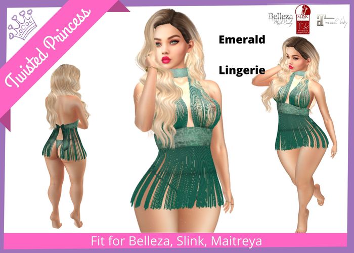 TP- Emerald Lingerie