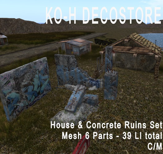 KO-H Broken House Set