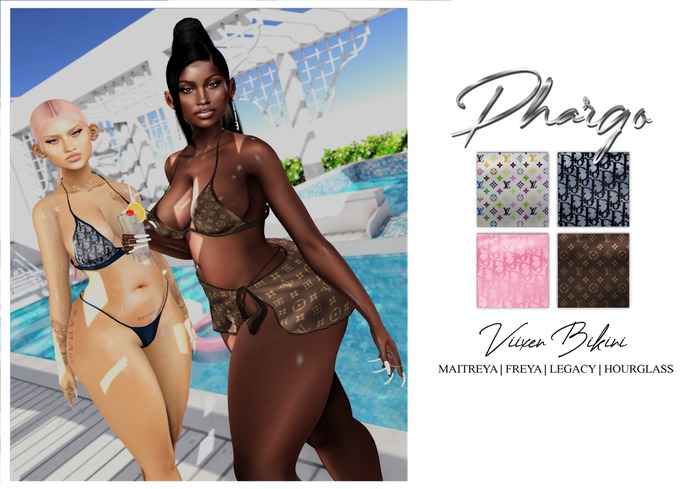 /PHARGO/ VIIXEN LOU BIKINI CLASSIC [WEAR]