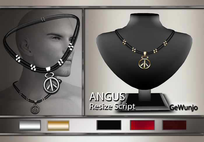 GeWunjo : ANGUS male necklace