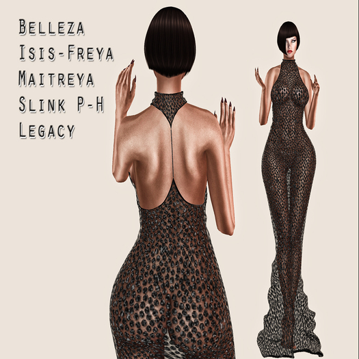 Turtleneck_gown Black
