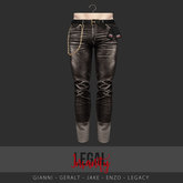 Legal Insanity - Wrynn denims bleach black