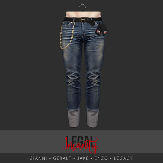 Legal Insanity - Wrynn denims blue