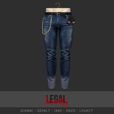 Legal Insanity - Wrynn denims blue marine