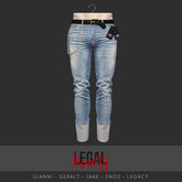 Legal Insanity - Wrynn denims light blue