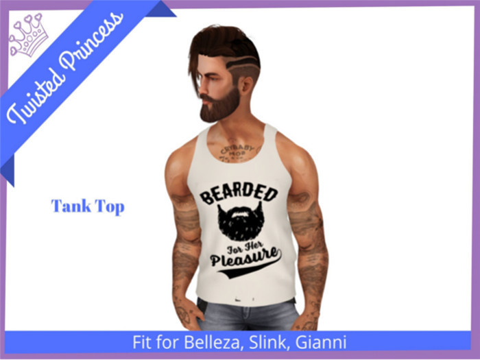 TP- Bearded Tank Top Shirt -packer