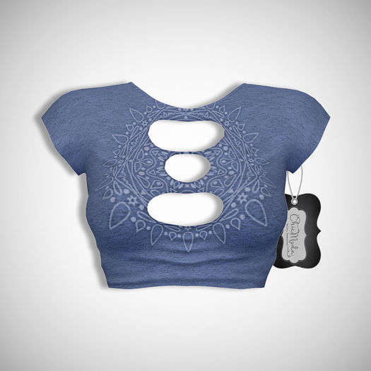 ChicModa // Tay Top // BLUE