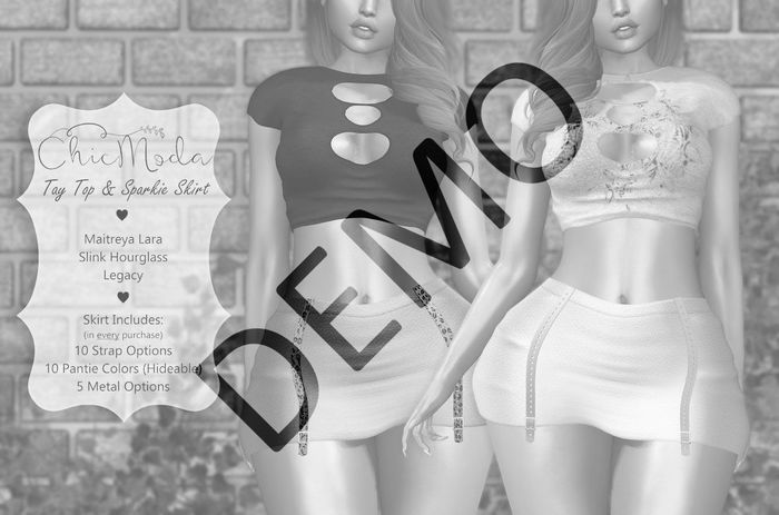 ChicModa // Tay Top & Sparkie Skirt // DEMO