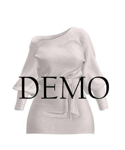 *Just BECAUSE* Aghata Dress - DEMO - Maitreya, Belleza, Slink, Legacy
