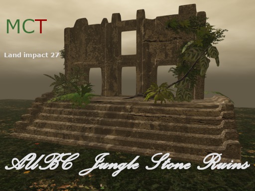 AUBC Jungle Stone Ruins /boxed