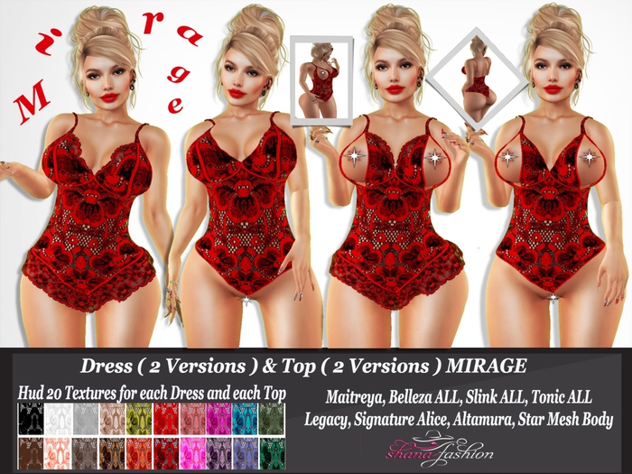 Dress & Top ( 2 Versions ) MIRAGE Demo