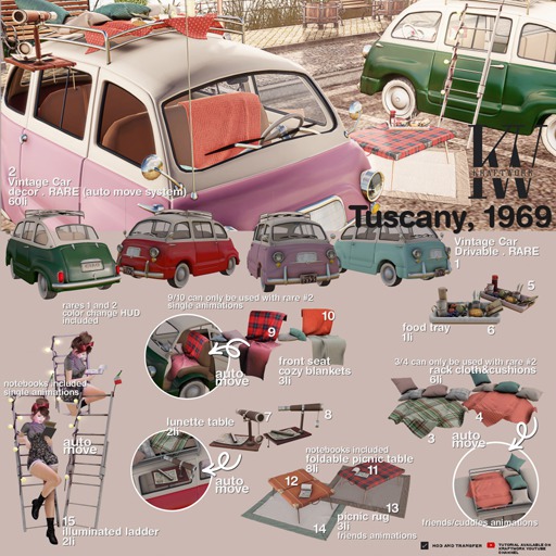 4. KraftWork Tuscany 1969 . Rack Cloth&Cushions O/G (animated)