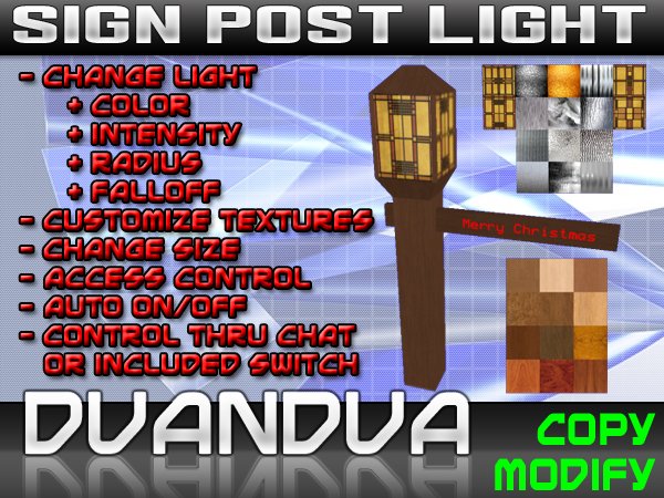 Dvandva Sign Post Light