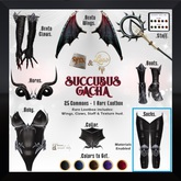 Luas x BJK Succubus Socks Brown