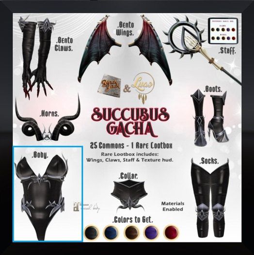 Luas x BJK Succubus Body Brown