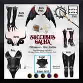 Luas x BJK Succubus Collar Red