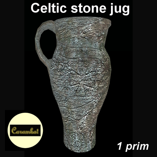 Celtic stone jug