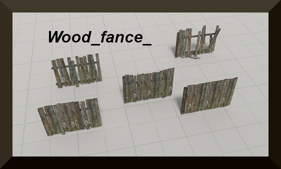 wood_fance_Mesh