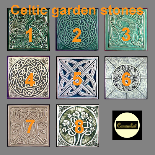 Second Life Marketplace Celtic garden stones selection