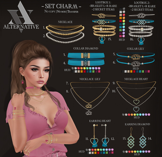 #13[AlternatiVe] Earring Diamond Gold