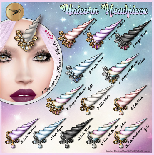 11.^^Swallow^^ Unicorn Tale Aqua