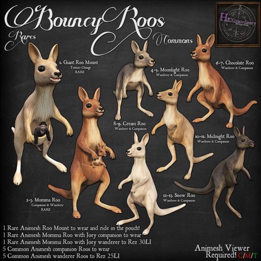 1. HEXtraordinary - Giant Roo Mount - RARE