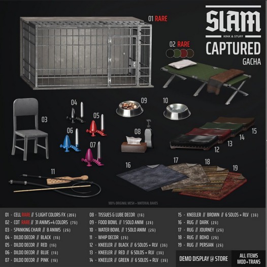 SLAM // captured // 17 // rug (journey)