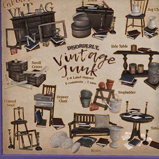 DISORDERLY. / Vintage Junk / Bench