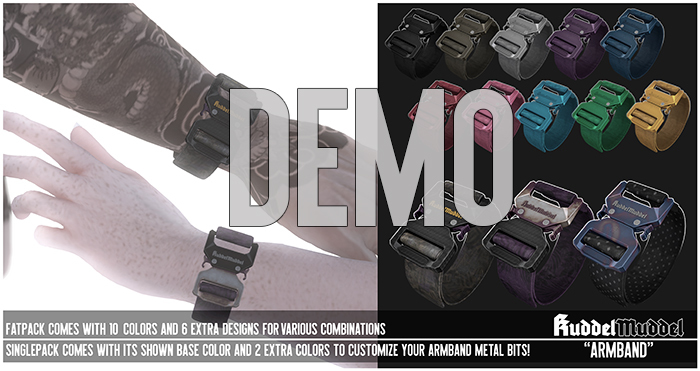 [KuddelMuddel] ARMBAND / DEMO