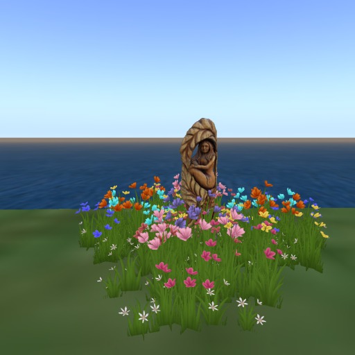 Lady In The Flowers Boxed