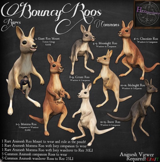 10. HEXtraordinary - Roo Wanderer - Midnight  sold by Danie Gartner