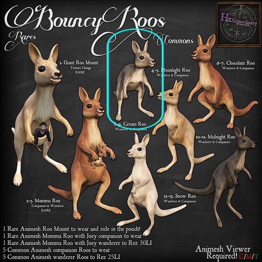 5. HEXtraordinary - Roo Companion - Moonlight